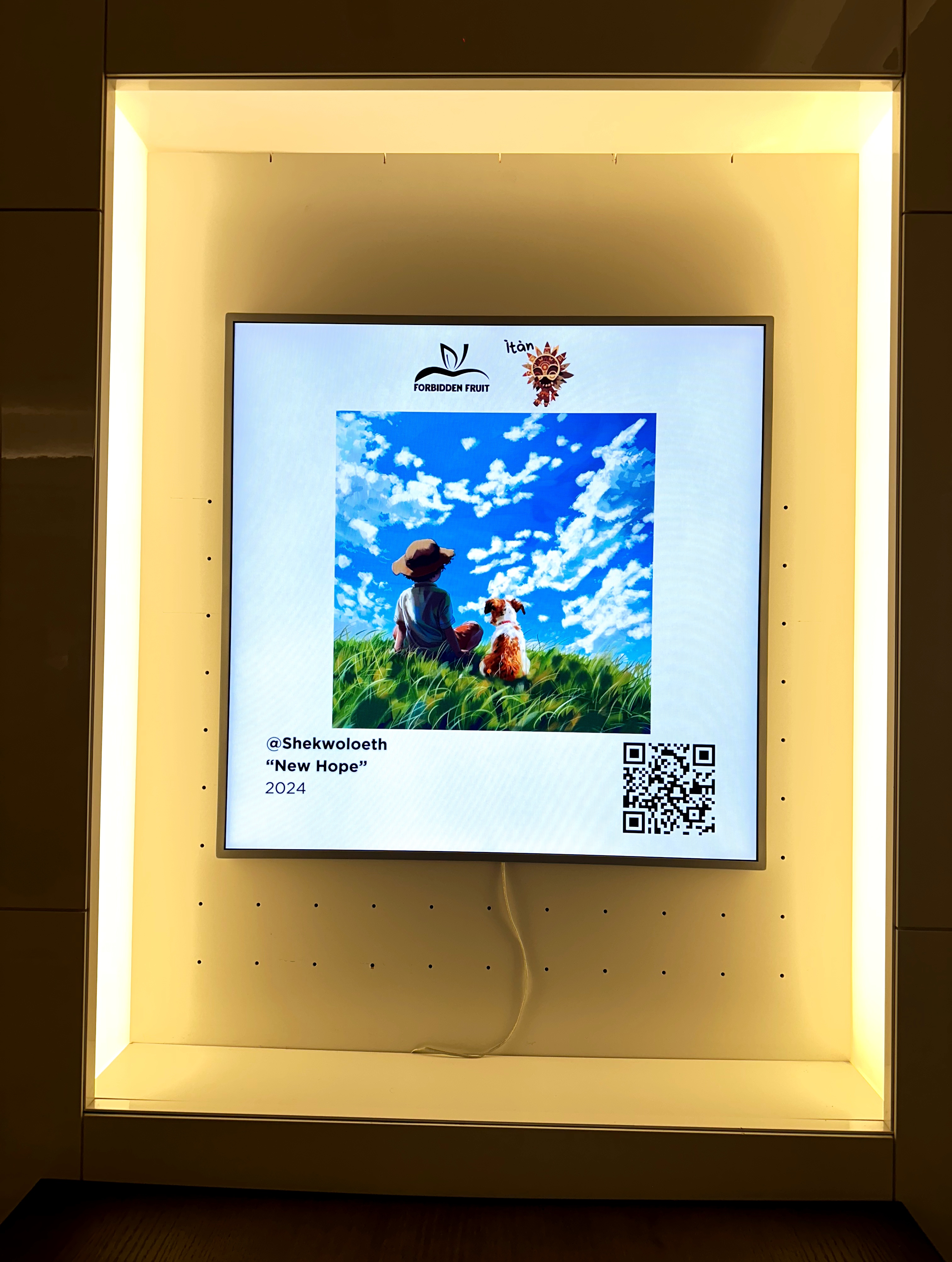 New Hope exhibition at Forbidden Fruit Gallery, The Oculus